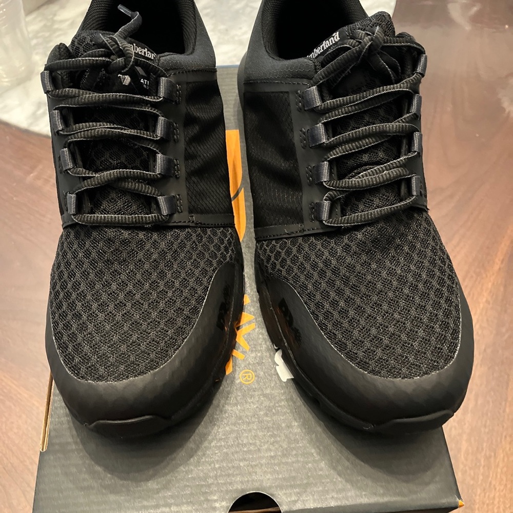 Timberland PRO Mens Radius Black Safety Shoes Size 10.5 (2315641)